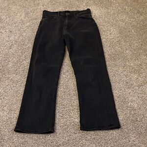 MOTHER Women's Black Ankle Jeans